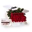 Valentine's Day Flat Boxed Roses Two Dozen Red Package 1 Flowers