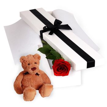 Valentine's Day Presentation Box Package Flowers